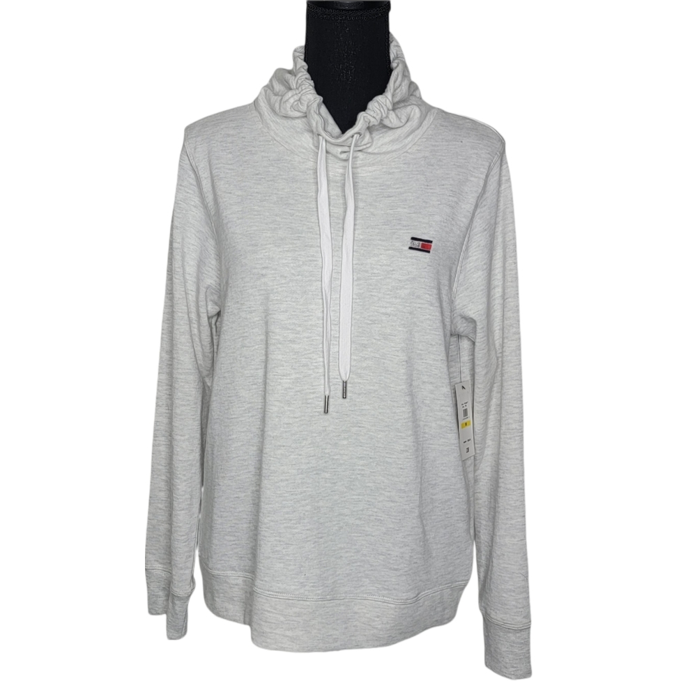 Tommy Hilfiger Sport Pullover Sweatshirt Cowl Neck Sz M New WT